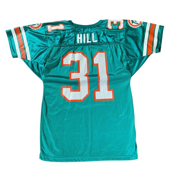 NWT Dolphins 80s Vintage Wilson #31 Eddie Hill Jersey - Medium - Picture 3 of 3